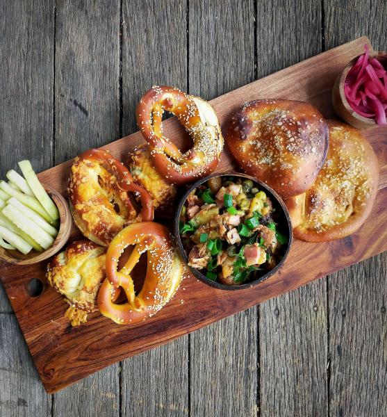 Selection of our pretzels and sides