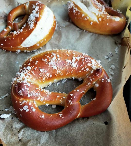 salty pretzels