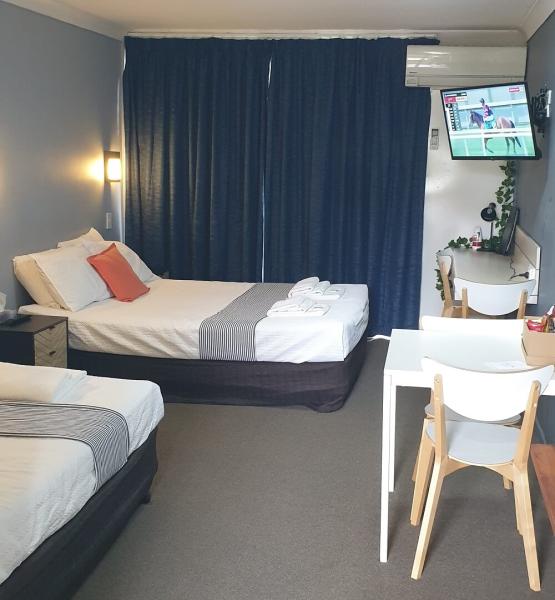 Freshly made family accommodation in Ipswich at Central Motel Ipswich
