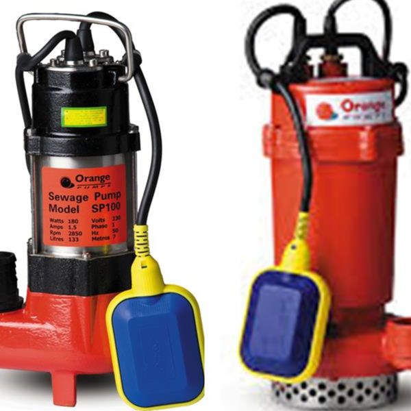 Orange Submersible Pumps